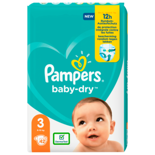 Pampers Baby Dry Gr.3 6-10kg 42 Stück